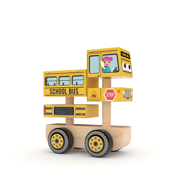 J'Adore School Bus Stacking Truck