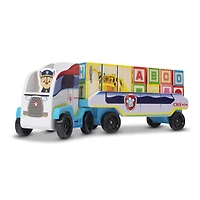 Paw Patrol Wooden ABC Block Truck