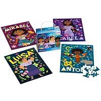 Disney Encanto, Coffret de 4 puzzles de 48 pièces faciles à assembler, personnages du nouveau film musical