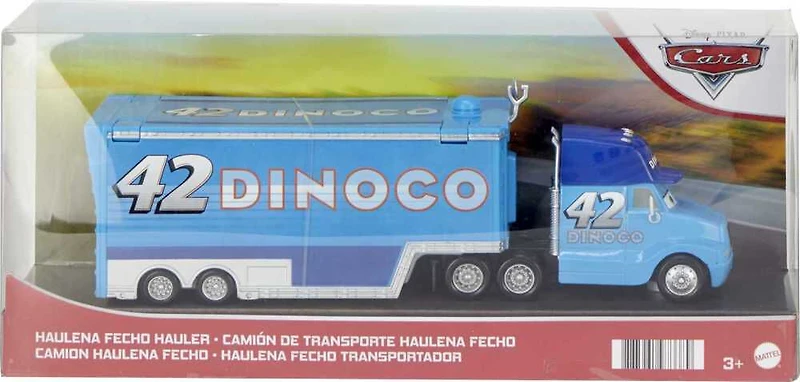 Disney/Pixar -Les Bagnoles -Camion pour Haulena Fecho Hauler, rampe extensible