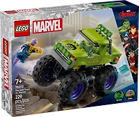 LEGO  Marvel The Hulk Truck vs. Thanos - Monster Truck Building Toy for Kids 7+ - 76312