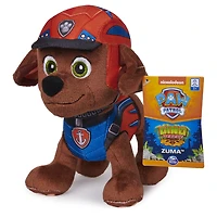 PAW Patrol, Dino Rescue Zuma, Stuffed Animal Plush Toy, 8 inch