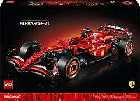LEGO Technic Ferrari SF-24 F1 Car Model Kit for Adults, Build Your Own Racing Vehicle Set 42207