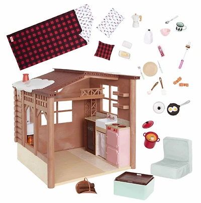 Our Generation - Winter Cabin set