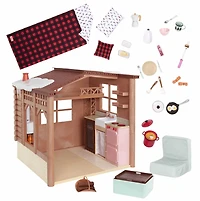 Our Generation - Winter Cabin set