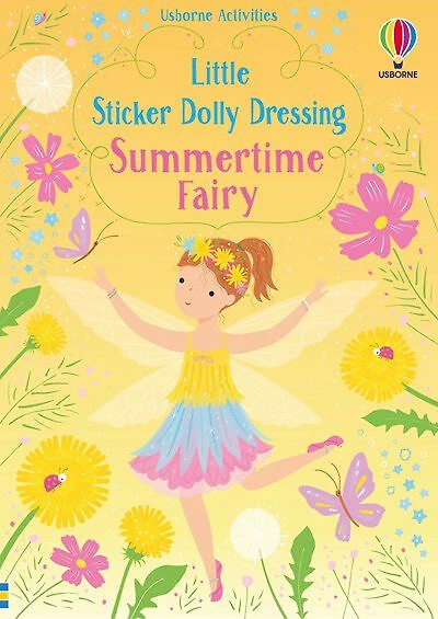 Little Sticker Dolly Dressing Summertime Fairy - English Edition