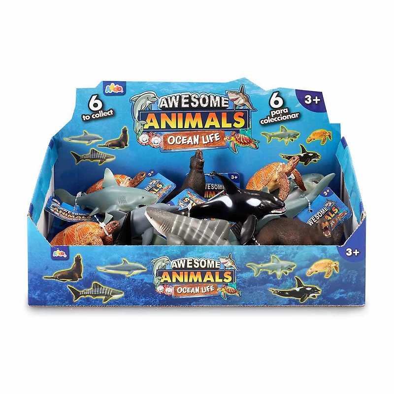 Awesome Animals - Petite figurine d'animal marin - Notre exclusivité - Une unité par achat