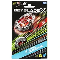 Beyblade X Scythe Incendio 4-60T Starter Pack Top and Launcher