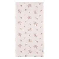 Just Born  - 2 piece Swaddle Blanket+Headband Pink Floral