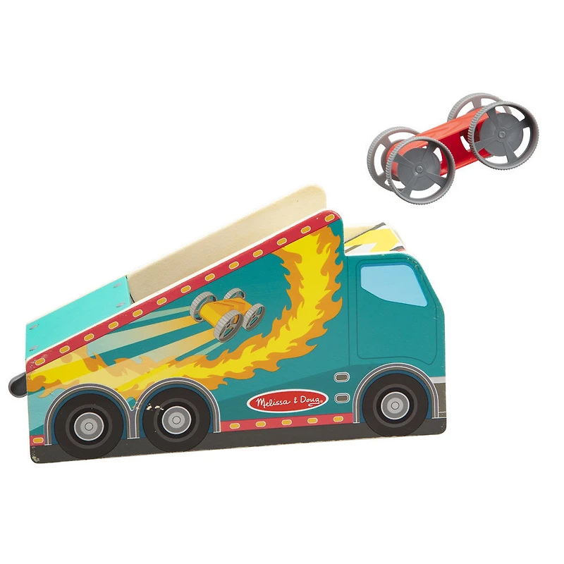 Melissa and Doug - Fun At The Fair-Fire Jumper Stunt Car