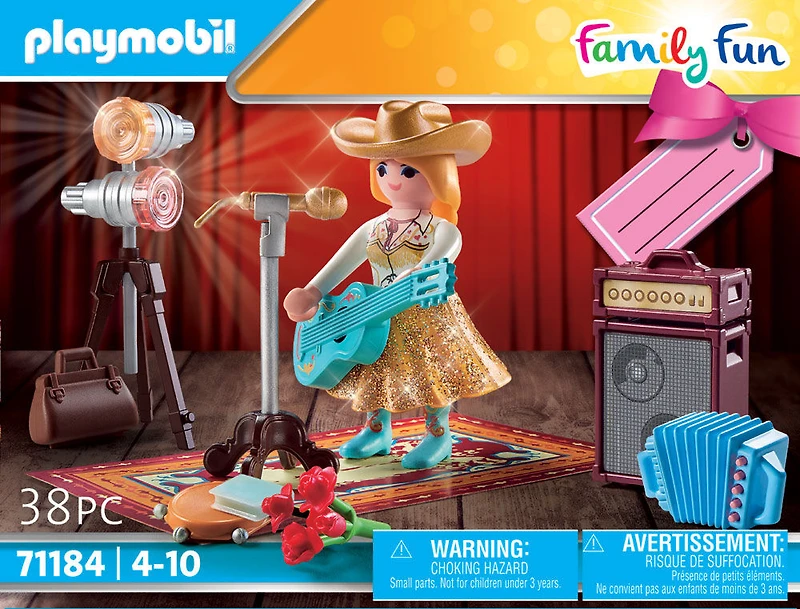 Playmobil - Set cadeau Chanteuse de country