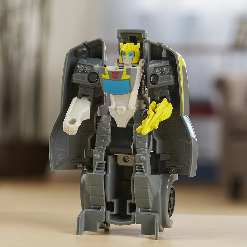 Transformers Bumblebee Cyberverse Adventures Action Attackers: 1-Step Stealth Force Bumblebee Figure