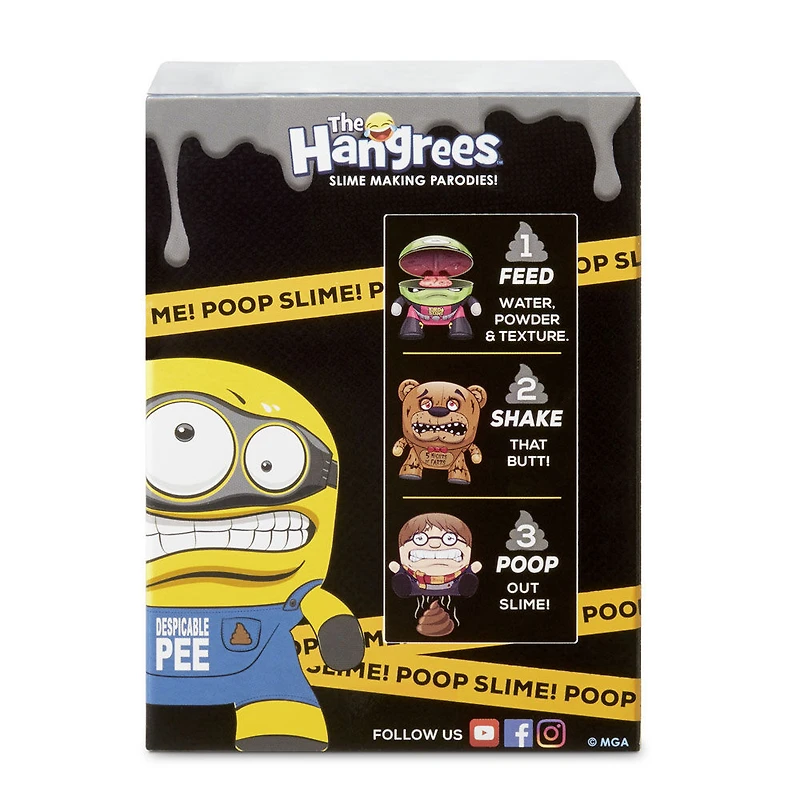 Figurine Parodie The Hangrees Toilet Story à collectionner avec gelée