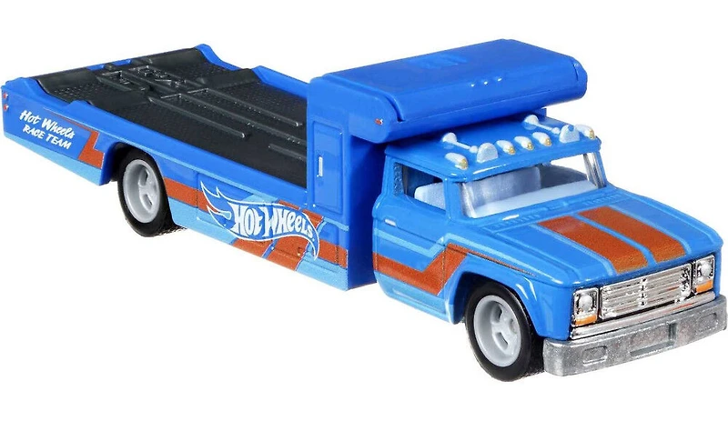 Hot Wheels Team Transport Retro Rig and '18 Dodge Challenger SRT GRK51