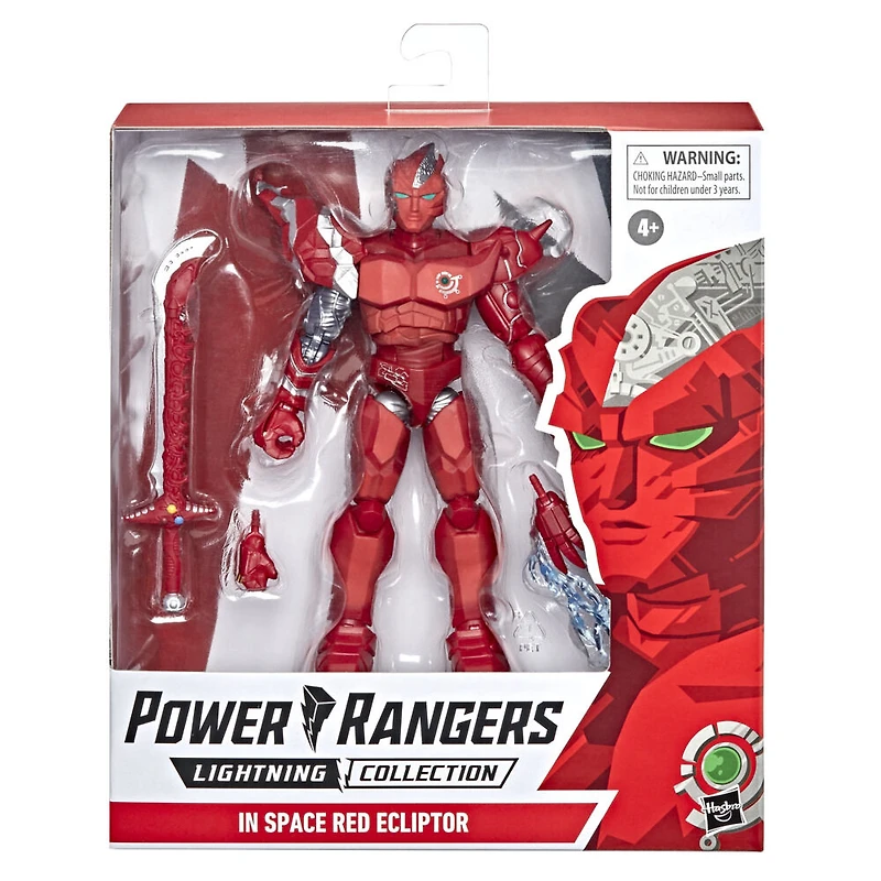 Power Rangers Lightning Collection In Space Red Ecliptor 6-Inch Premium Collectible Action Figure Toy