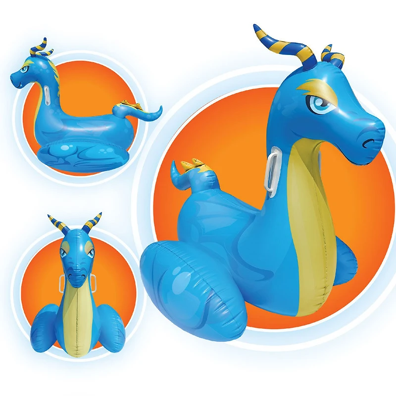 Splash Buddies - Flotteur gonflable Dragon pour piscine