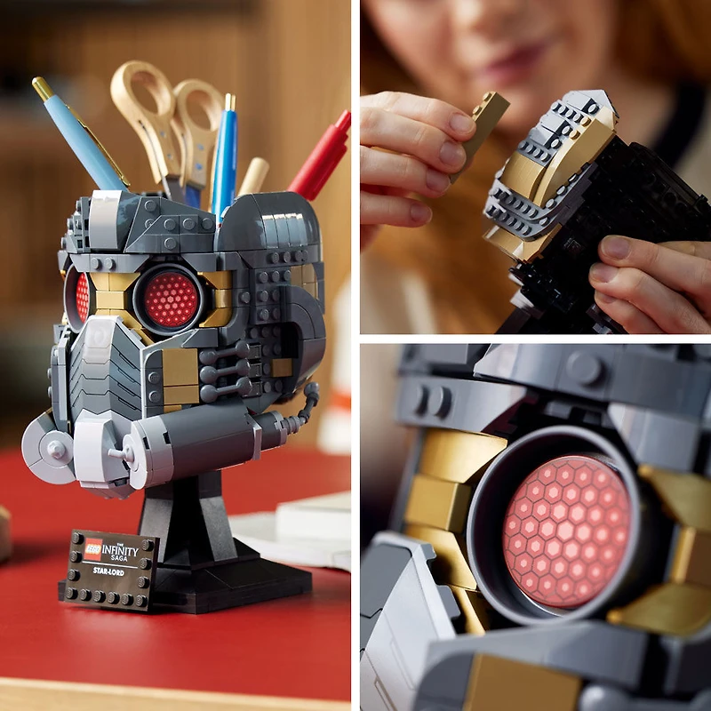 LEGO Marvel Le casque de Star-Lord 76251 Ensemble de construction (602 pièces)