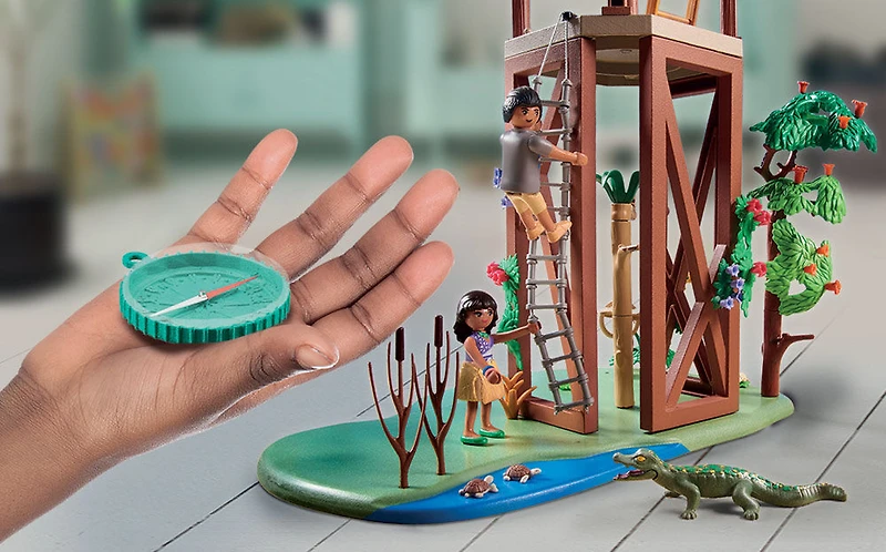 Playmobil - Wiltopia - Maison familiale dans l'arbre