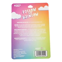 Baume à Lèvres Jeu Tactile Porte-Clés Arc-en-Ciel