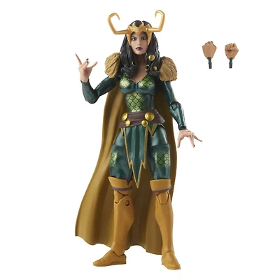 Marvel Legends Series, figurine Loki Agent d'Asgard de 15 cm avec pack rétro
