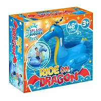 Splash Buddies - Flotteur gonflable Dragon pour piscine