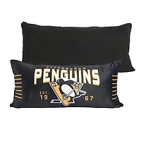 Oreiller de corps LNH Pittsburgh Penguins (18 "x36")