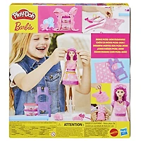 Play-Doh Barbie Coeurs et coiffure, coffret de pâte à modeler