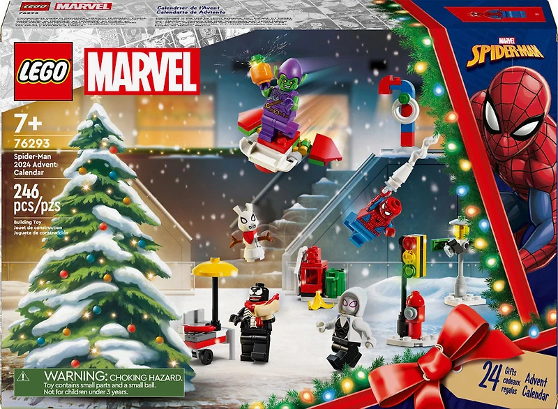 LEGO Marvel Le calendrier de l'Avent Spider-Man 2024 76293