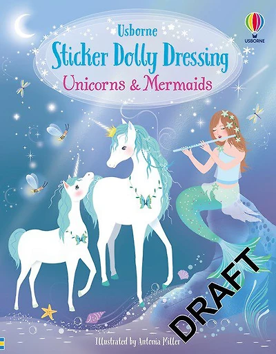 Sticker Dolly Dressing: Unicorns And Mermaids - English Edition