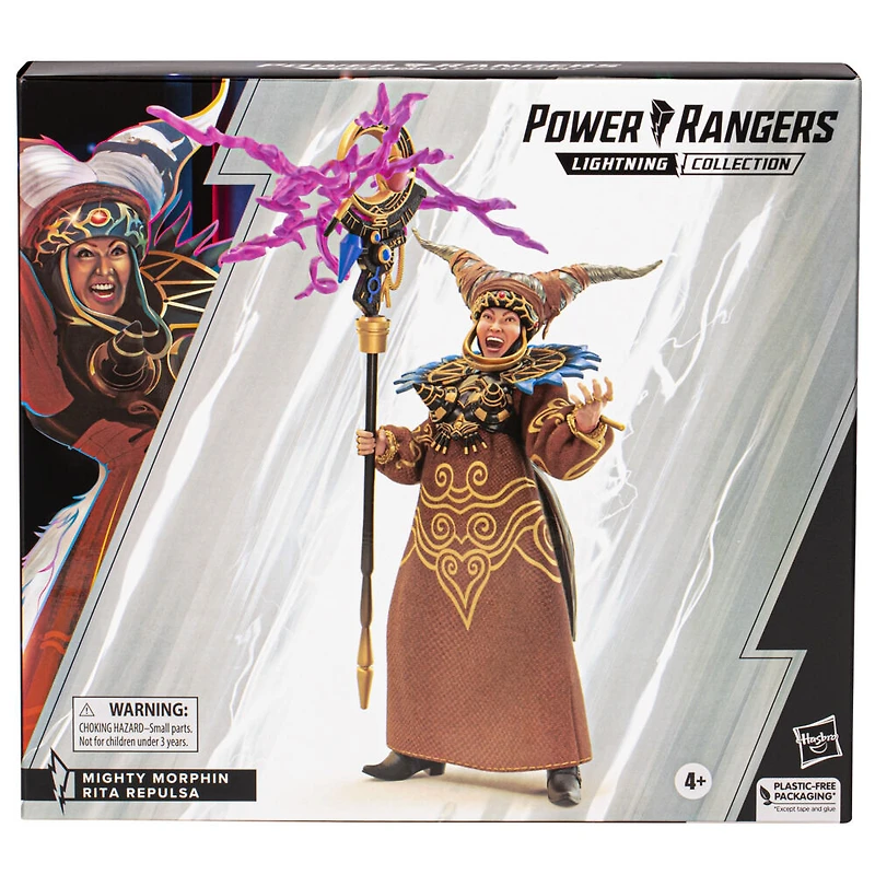 Power Rangers Lightning Collection, figurine Mighty Morphin Rita Repulsa de 15 cm