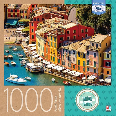 Artiste : Anton Ivanov - Casse-tête de 1 000 pièces - Portofino en Italie
