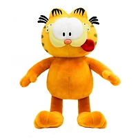 Garfield en peluche version classique- expression avec grimace - moyenne