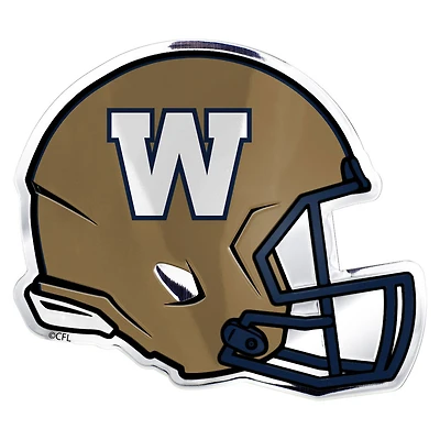CFL Team Emblem Color Winnipeg Blue Bombers