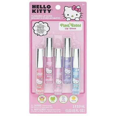Hello Kitty 5 Pack Lip Gloss Wands