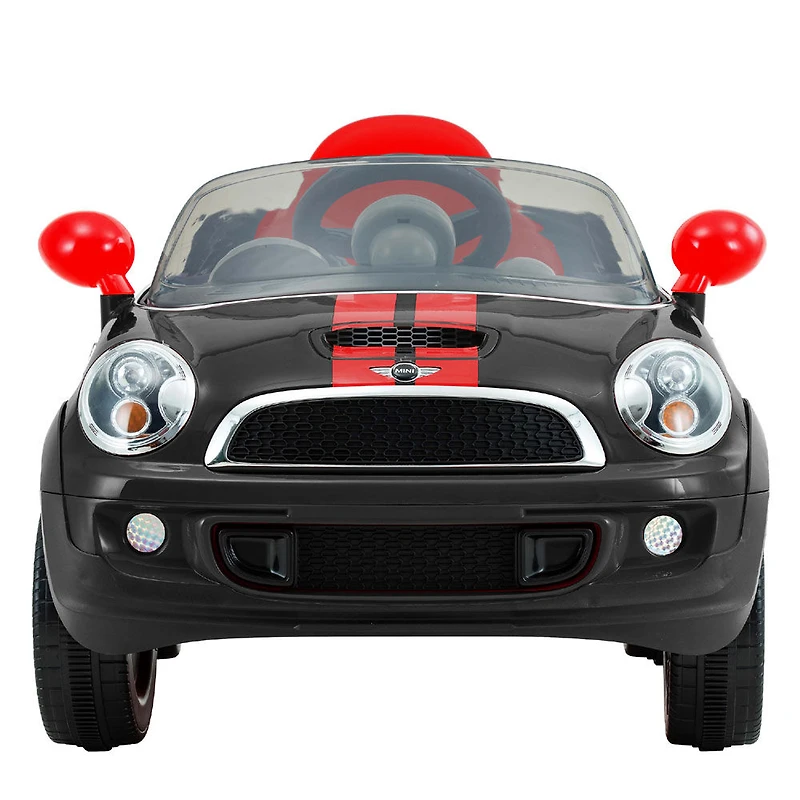 Véhicule porteur MINI Cooper S de Rollplay avec batterie de 6 V