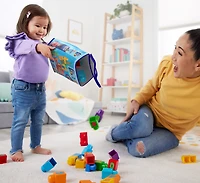 MEGA BLOKS First Builders ABC Building Bag Block Toy with Storage