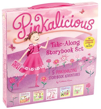 The Pinkalicious Take-Along Storybook Set - Édition anglaise