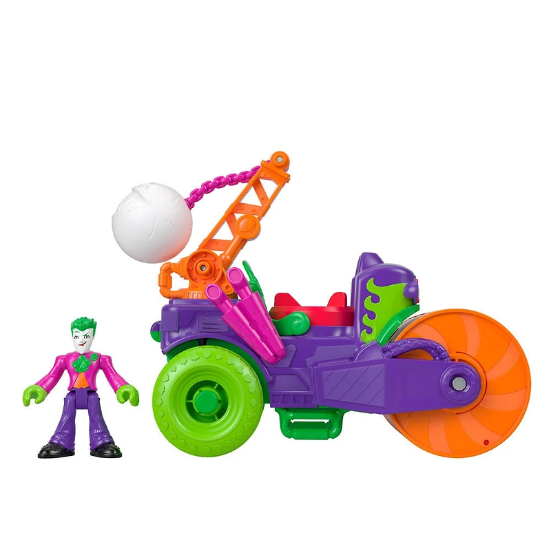 Fisher-Price Imaginext - DC Super Friends - Le rouleau compresseur à vapeur du Joker
