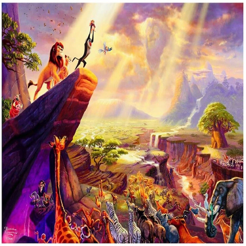 Ceaco Thomas Kinkdale Disney The Lion King 300PC Puzzle