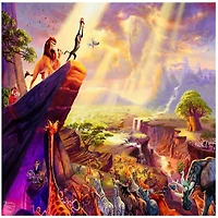 Ceaco Thomas Kinkdale Disney The Lion King 300PC Puzzle