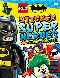 LEGO Batman Sticker Super Heroes and Super-Villains - Édition anglaise