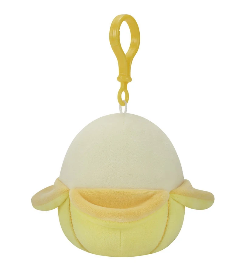 Clip-on Squishmallow 3.5" - Banane jaune