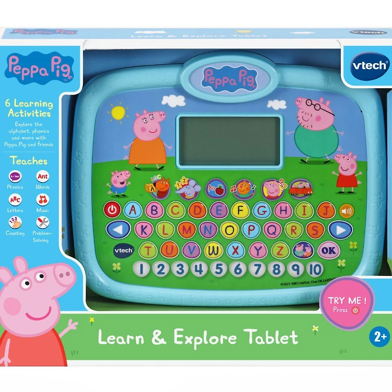 VTech Peppa Pig Learn and Explore Tablet - English Edition