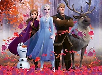 Ravensburger - Disney Frozen - La magie de la forêt casse-têtes 100pc