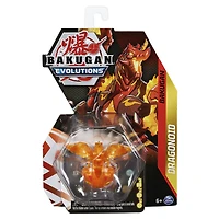 Bakugan Evolutions, Dragonoid (Element), Figurine articulée de 5,1 cm et carte à collectionner