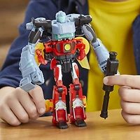 Transformers EarthSpark Cyber-Combiner Terran Twitch and Robby Malto Action Figures