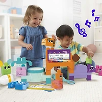 MEGA BLOKS Fisher Price Musical Farm Band Sensory Block Toy (45 Pieces)