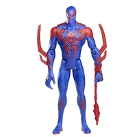 Marvel Spider-Man: Across the Spider-Verse Spider-Man 2099 Toy, 6-Inch-Scale Action Figure with Laser Blast Accessory, Toys for Kids Ages 4 and Up