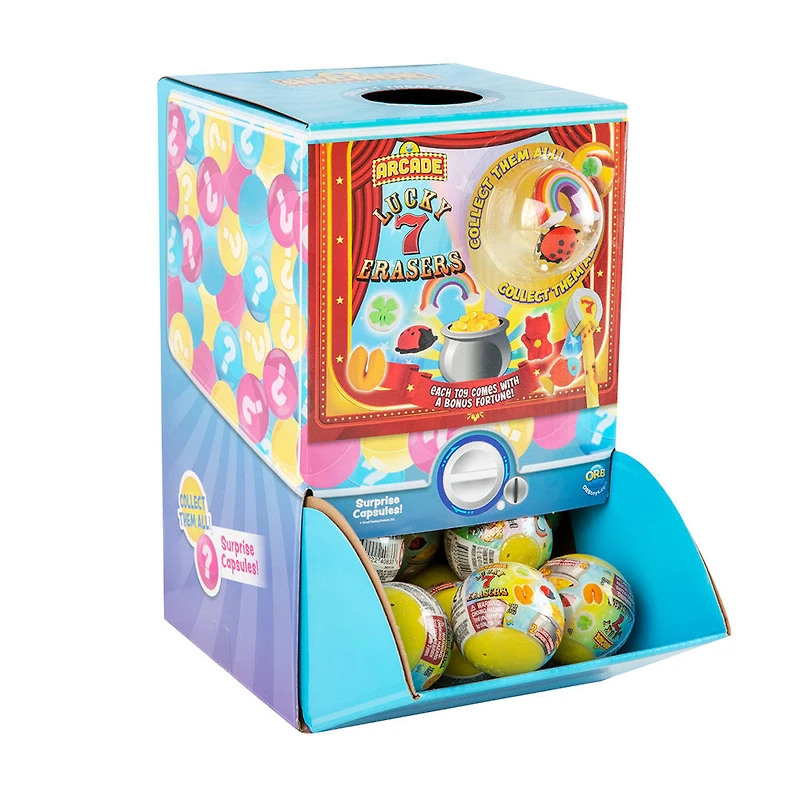 Orb Arcade Lucky 7 Erasers