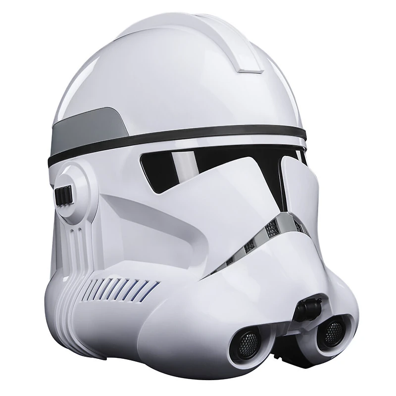 Star Wars The Black Series, The Clone Wars, casque électronique premium de Clone Trooper Phase II, article de collection